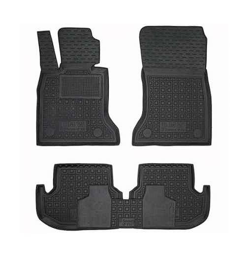Коврики AVTO-Gumm в салон BMW F10 5-серия 2013- 5 шт. Серый (11597)