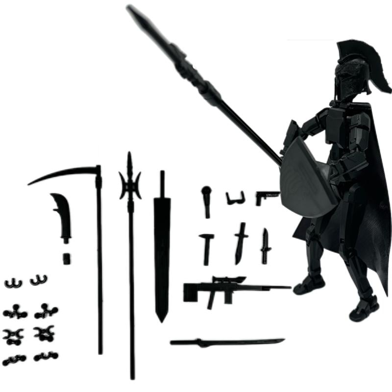 Конструктор детский Робот Spartan Warrior Dummy сборная экшн-фигурка 30 дет. (арт EPC15331M)