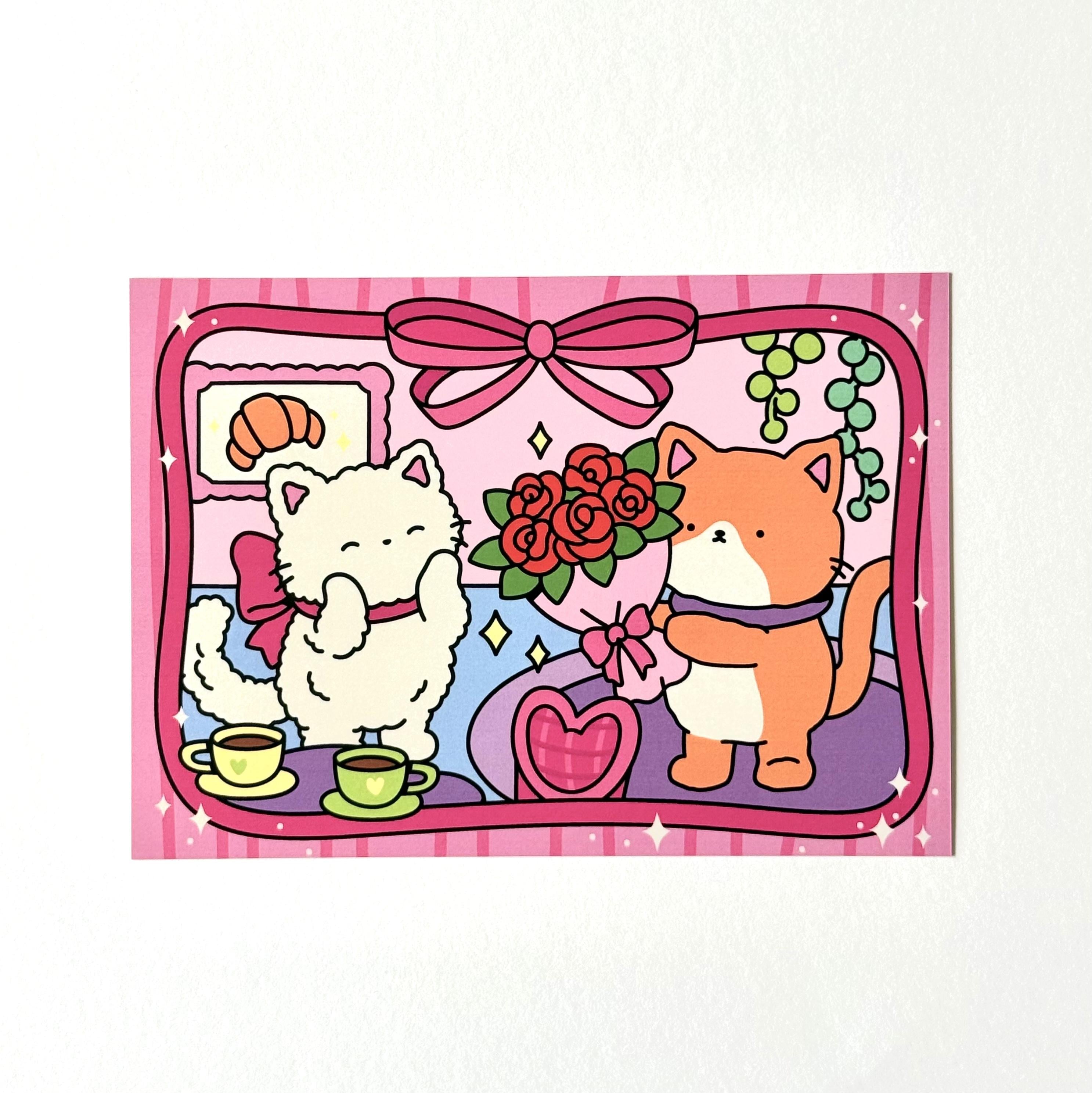 Листівка Kushch Studio Котяче побачення (21) Листівка Kushch Studio Котяче побачення (21)