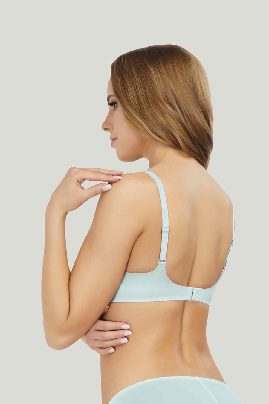 Бюстгальтер push-up Marc&Andre 70D Ментоловый (65455) - фото 4