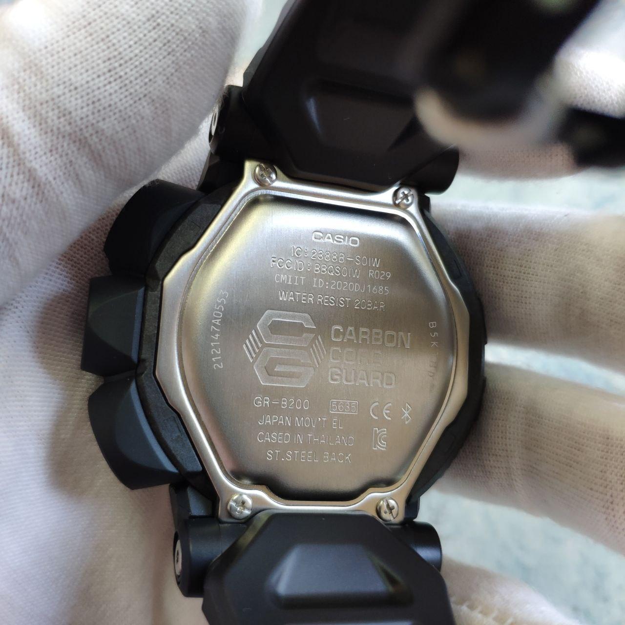 Наручные часы мужские Casio G-Shock GR-B200-1BER (1585208869) - фото 7 Наручные часы мужские Casio G-Shock GR-B200-1BER (1585208869) - фото 7