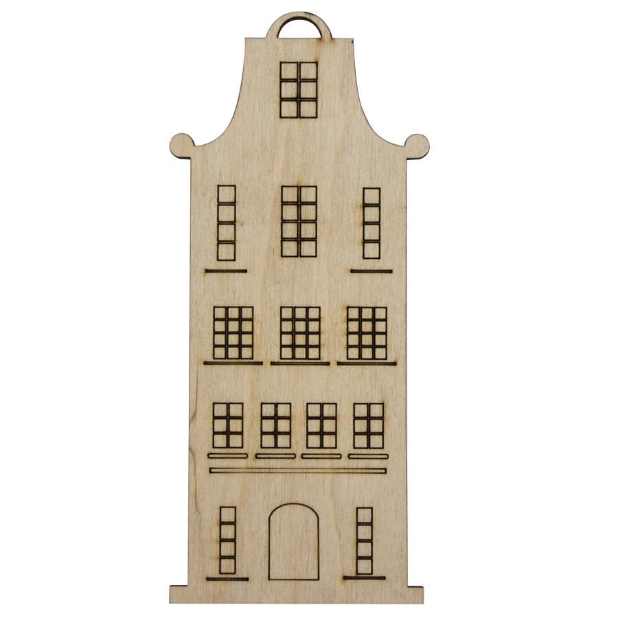 Заготовка для декупажа ROSA TALENT Домик 1 15х6,5 см 3 шт.