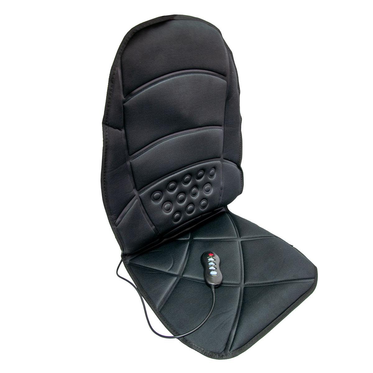 Накидка массажная Seat Topper Massage jb-100c на сиденье в автомобиль (1000033-Black) - фото 1