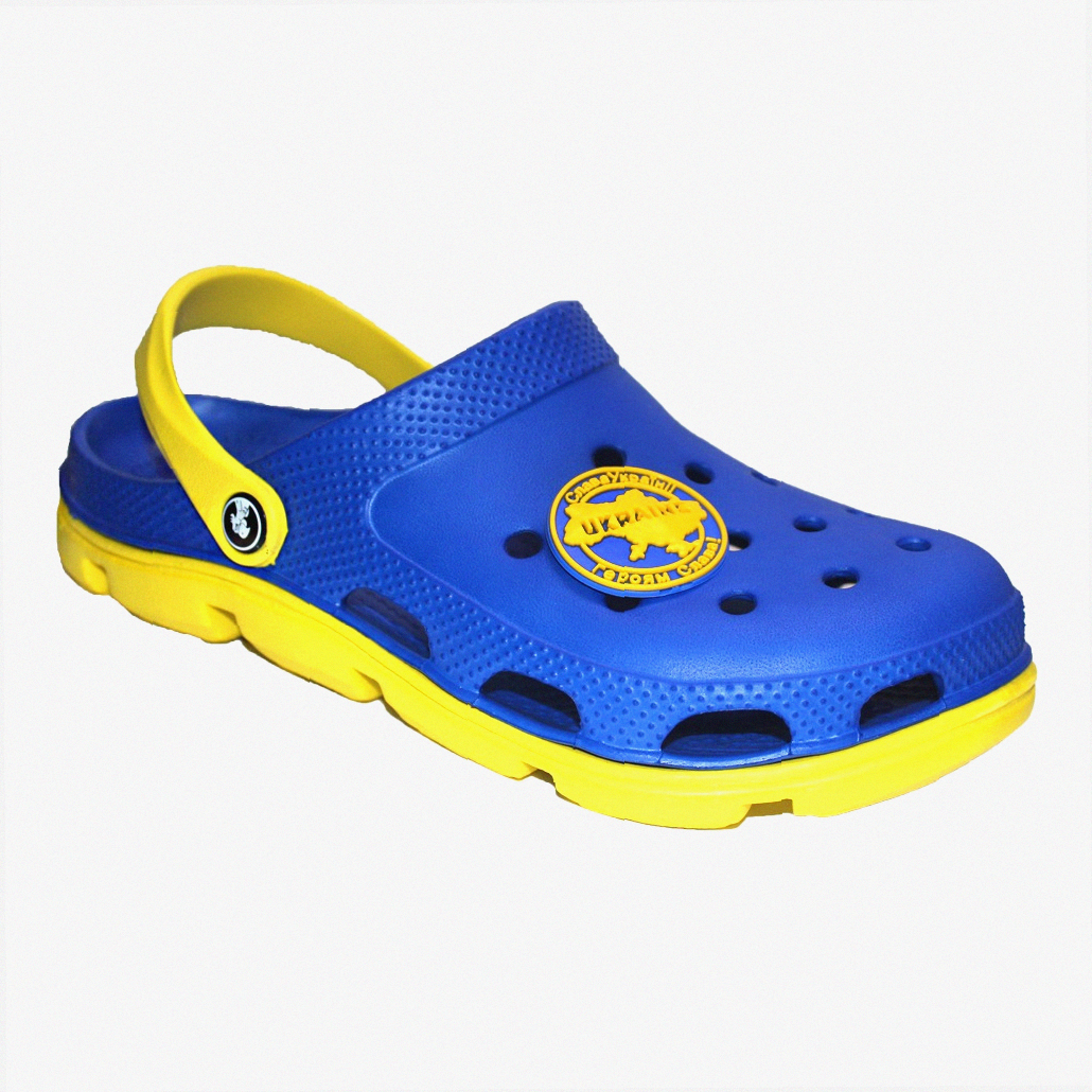 Сабо мужские Jose Amorales р. 41 Синий/Желтый (116367-41)