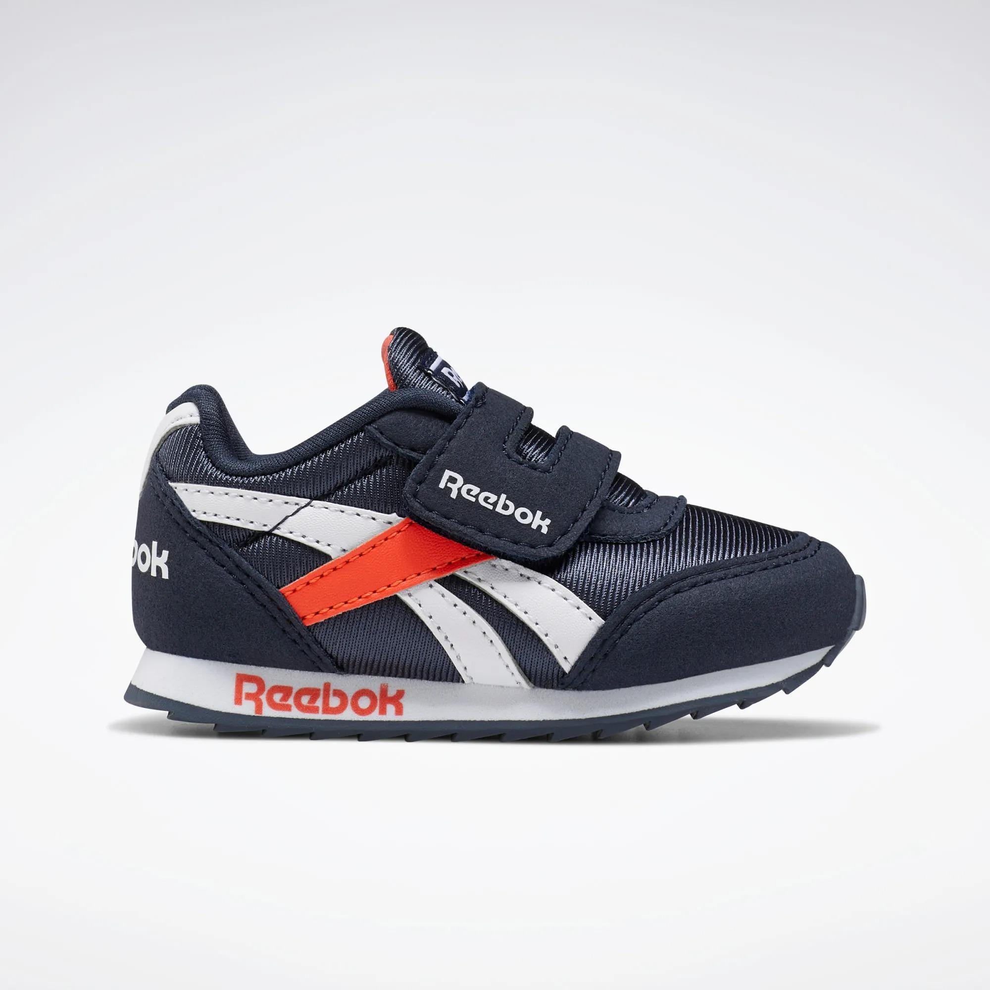 Кроссовки Reebok Royal Classic Jogger 2 р. 5/21 13,8 см Collegiate Navy/Orange/White (13714713) - фото 2 Кроссовки Reebok Royal Classic Jogger 2 р. 5/21 13,8 см Collegiate Navy/Orange/White (13714713) - фото 2