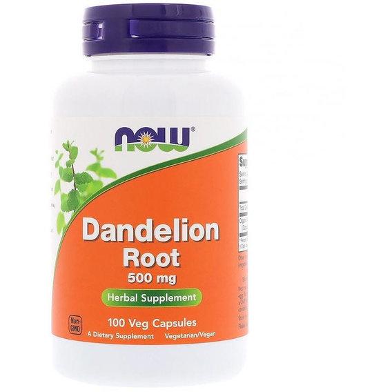 Комплекс для профілактики печінки NOW Foods Dandelion Root 500 мг 100 Veg Caps