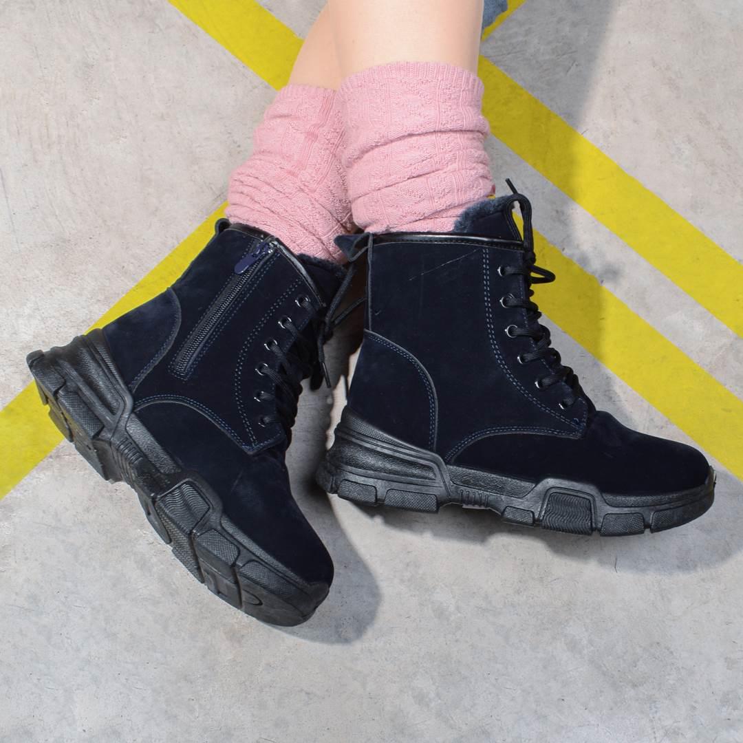 Ботинки женские зимние на меху 325362 р. 36 23 см