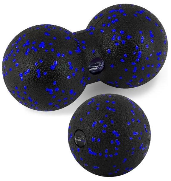 Набор мячей для массажа и йоги PowerPlay PP-4090 EPP 2 шт. Blue (PP_4090_Blue)