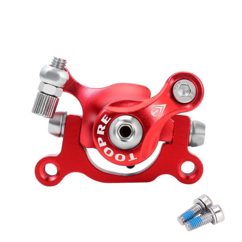 Гальмівна дискова вело машинка TOOPRE лівостороння для дисків 120 мм 140 мм 160 мм супорт колодки адаптер монтажні гвинти Гальмівна дискова вело машинка TOOPRE лівостороння для дисків 120 мм 140 мм 160 мм супорт колодки адаптер монтажні гвинти