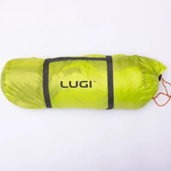 Палатка туристическая двухместная ветрозащитная с тамбуром 210x180x135 см (LU-018) - фото 3