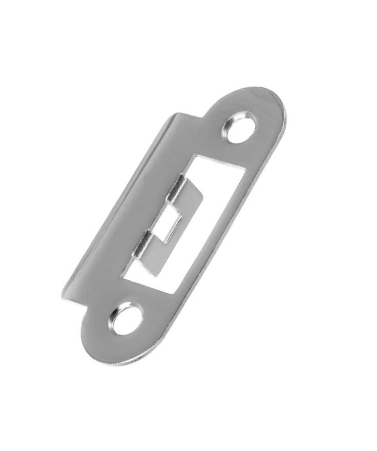 Ответная планка механизма Paladii ровный торец регулируемая SC Хром матовый (ПМ073) Ответная планка механизма Paladii ровный торец регулируемая SC Хром матовый (ПМ073)