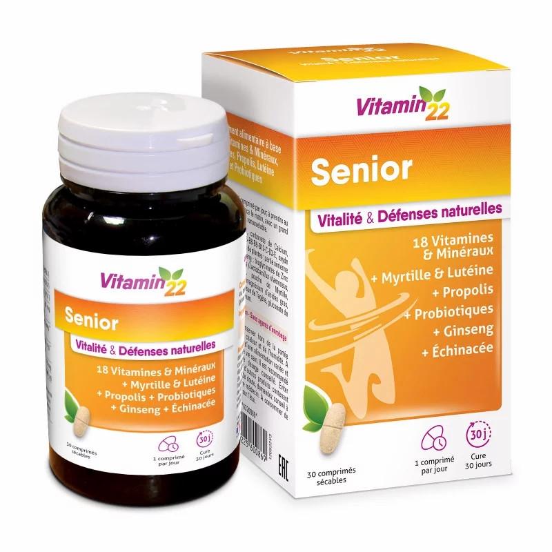 Комплекс Vitamin'22 для зрелого возраста SENIOR 30 таблеток