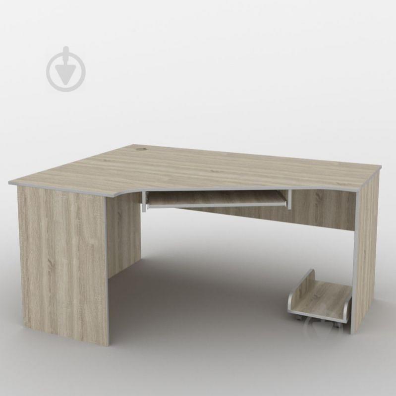 Письменный стол Тиса Мебель СМ-3/3 Ш.-1600мм Г.-1200мм Дуб сонома Письменный стол Тиса Мебель СМ-3/3 Ш.-1600мм Г.-1200мм Дуб сонома