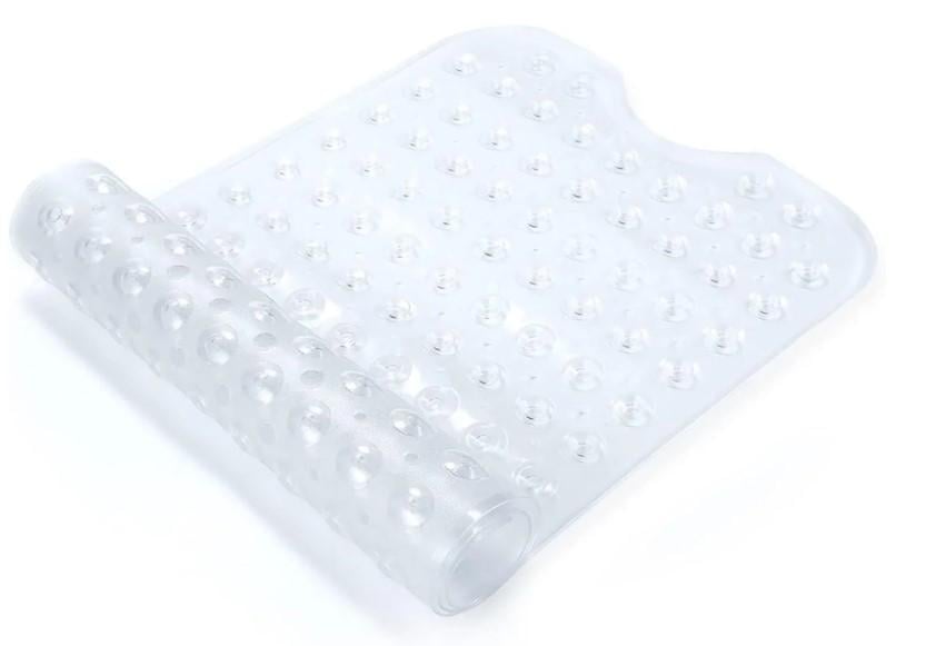 Килимок для ванної з присосками та зливними отворами великий