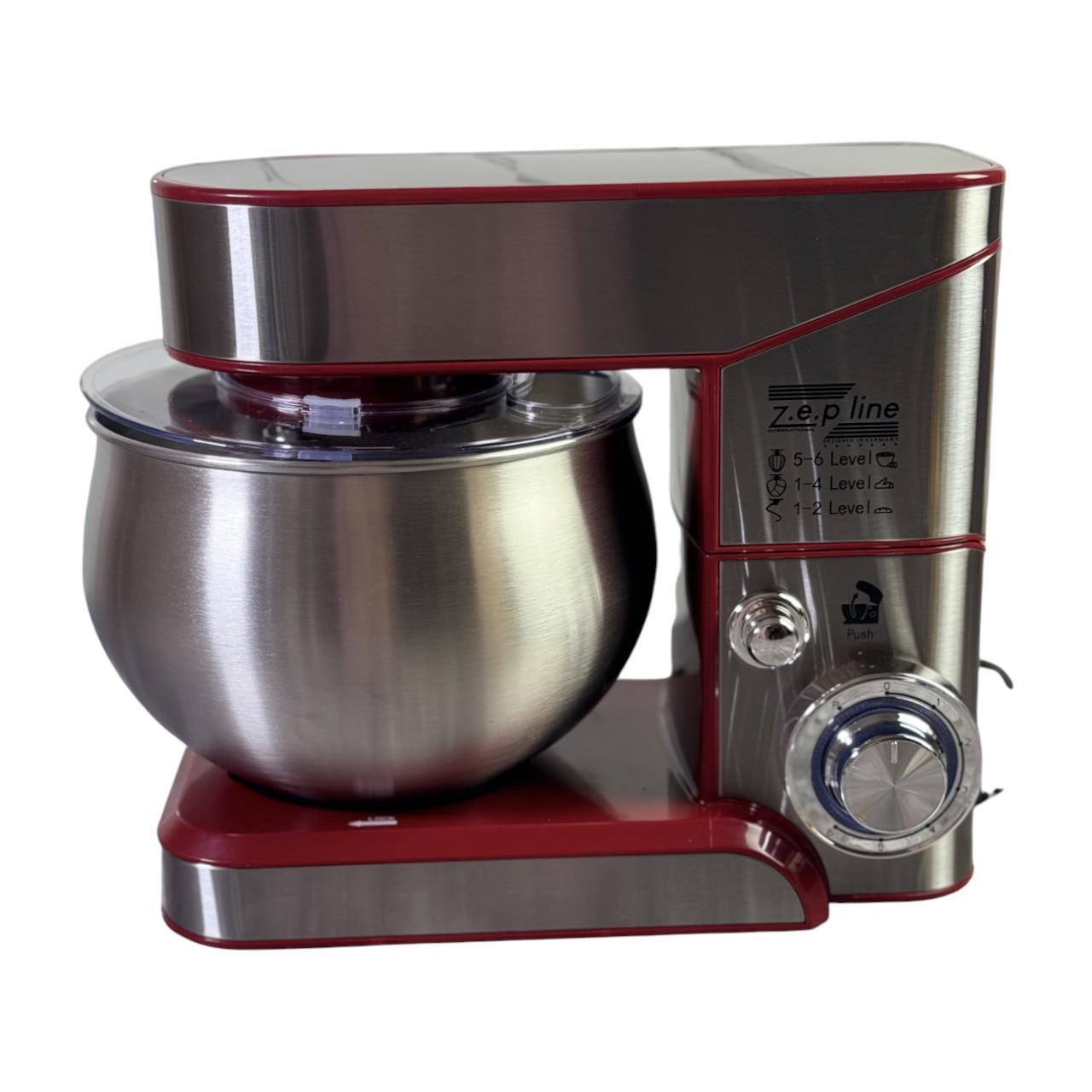 Тістоміс стаціонарний Zepline ZP-105 з комплектом насадок та захисною кришкою 3500 Вт 6 л (є193) - фото 8 Тістоміс стаціонарний Zepline ZP-105 з комплектом насадок та захисною кришкою 3500 Вт 6 л (є193) - фото 8