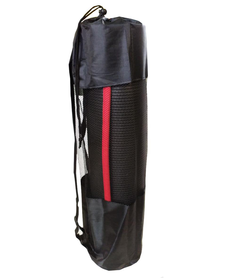 Коврик для йоги и фитнеса Yoga mat 1810x610x10 мм Черный каучук - фото 9 Коврик для йоги и фитнеса Yoga mat 1810x610x10 мм Черный каучук - фото 9