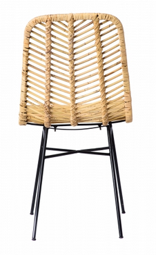 Стул плетеный Терра из ротанга на металлической основе (st10875) - фото 4 Стул плетеный Терра из ротанга на металлической основе (st10875) - фото 4