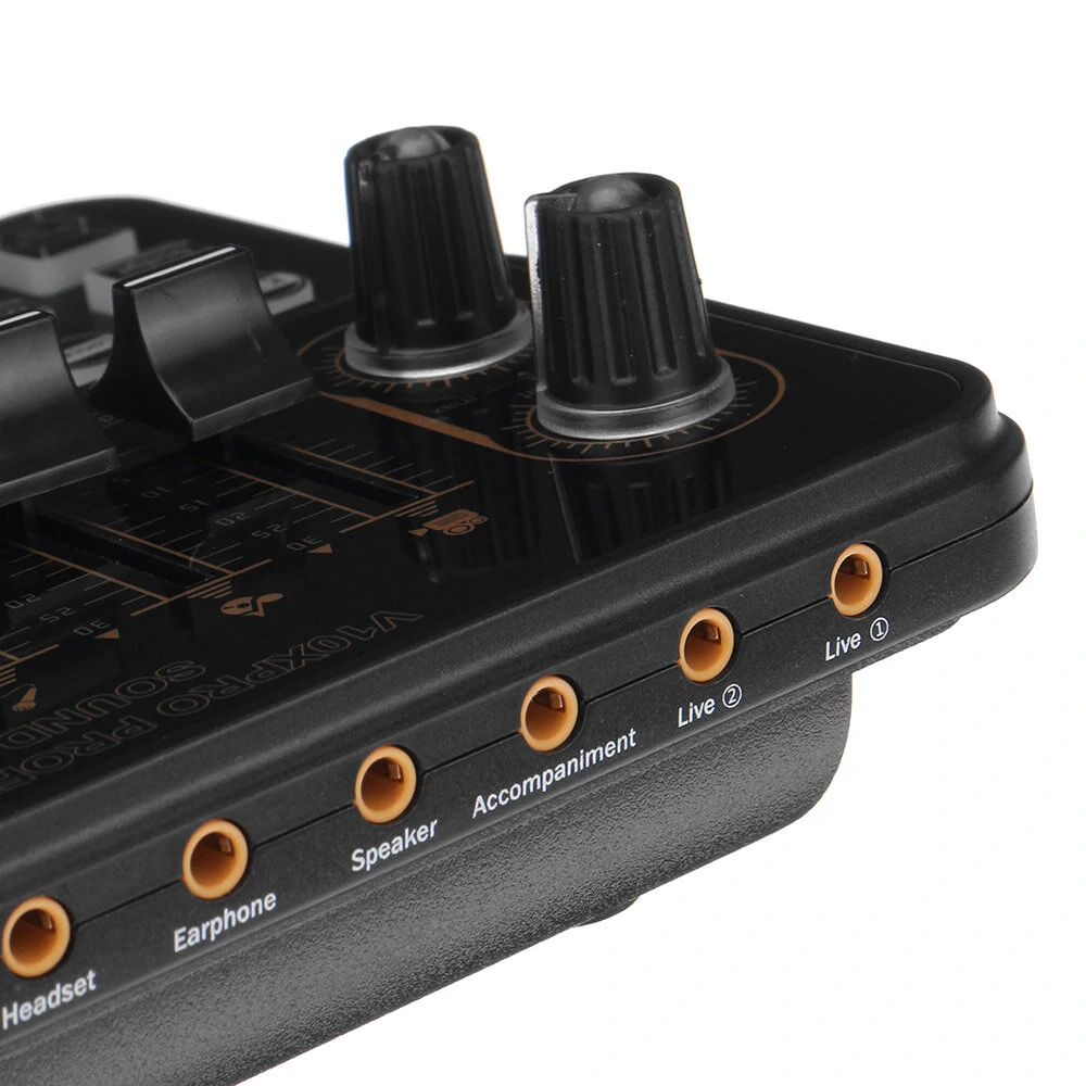 Студийный вокальный комплект V10X pro с микрофоном и звуковой картой (135596ed) - фото 15