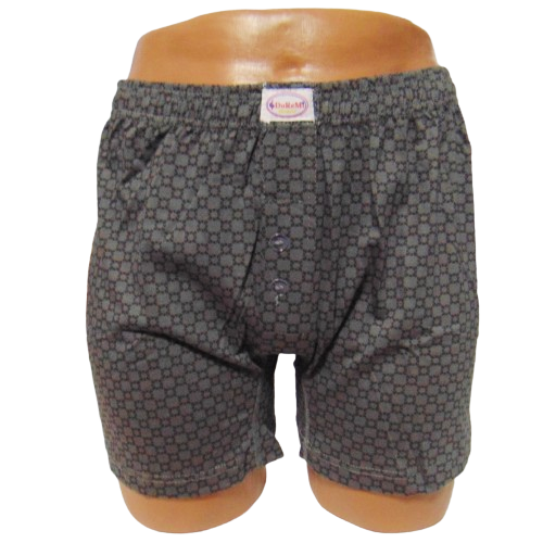 Труси чоловічі Doremi бавовняні L Сірий (3-17-312)