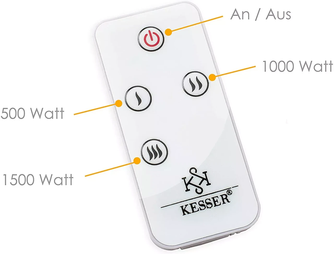 Обогреватель инфракрасный каталитический KESSER 1500 Вт 220В (18025355503) - фото 7