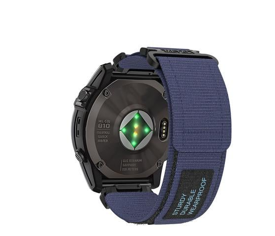 Ремешок Nylon Loop для смарт-часов Garmin Enduro 3 26 мм Синий