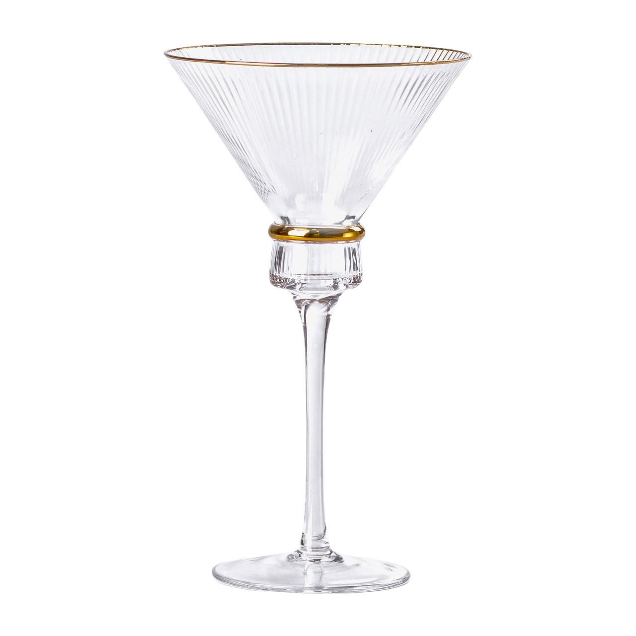 Набор бокалов для мартини высокая ножка HP-16-6 300 мл 6 шт. (A-032886) - фото 2