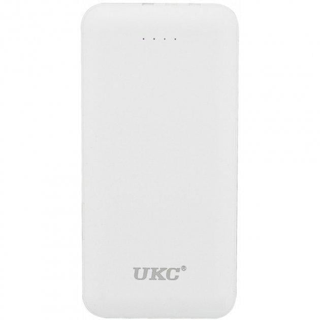 Мобільна зарядка LP303 10000 mah IP/v8/type-C Білий