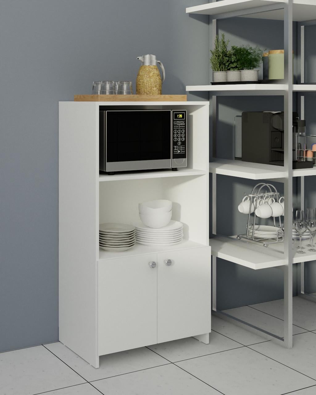 Стеллаж для кухни Белый (26437936)