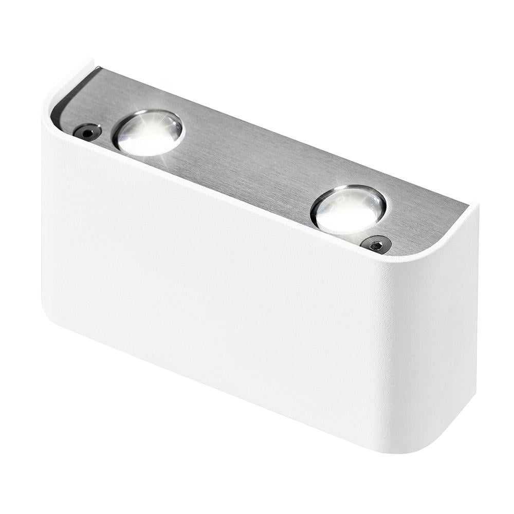 Бра Azzardo Ginno 2 AZ0762 (GM1200-WH-ALU)