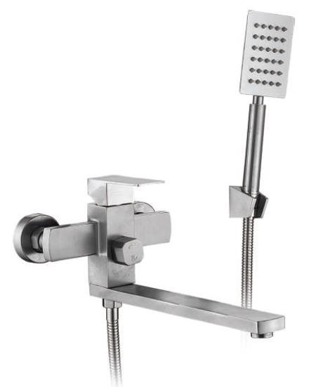 Змішувач для ванни Frap F22802 довгий гусак d 35 мм Змішувач для ванни Frap F22802 довгий гусак d 35 мм