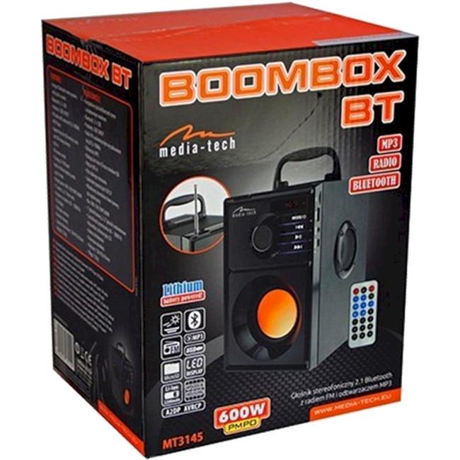 Акустическая система Media-Tech BoomBox MT3145 V2 15 Вт Bluetooth USB AUX Черный (600031) - фото 5