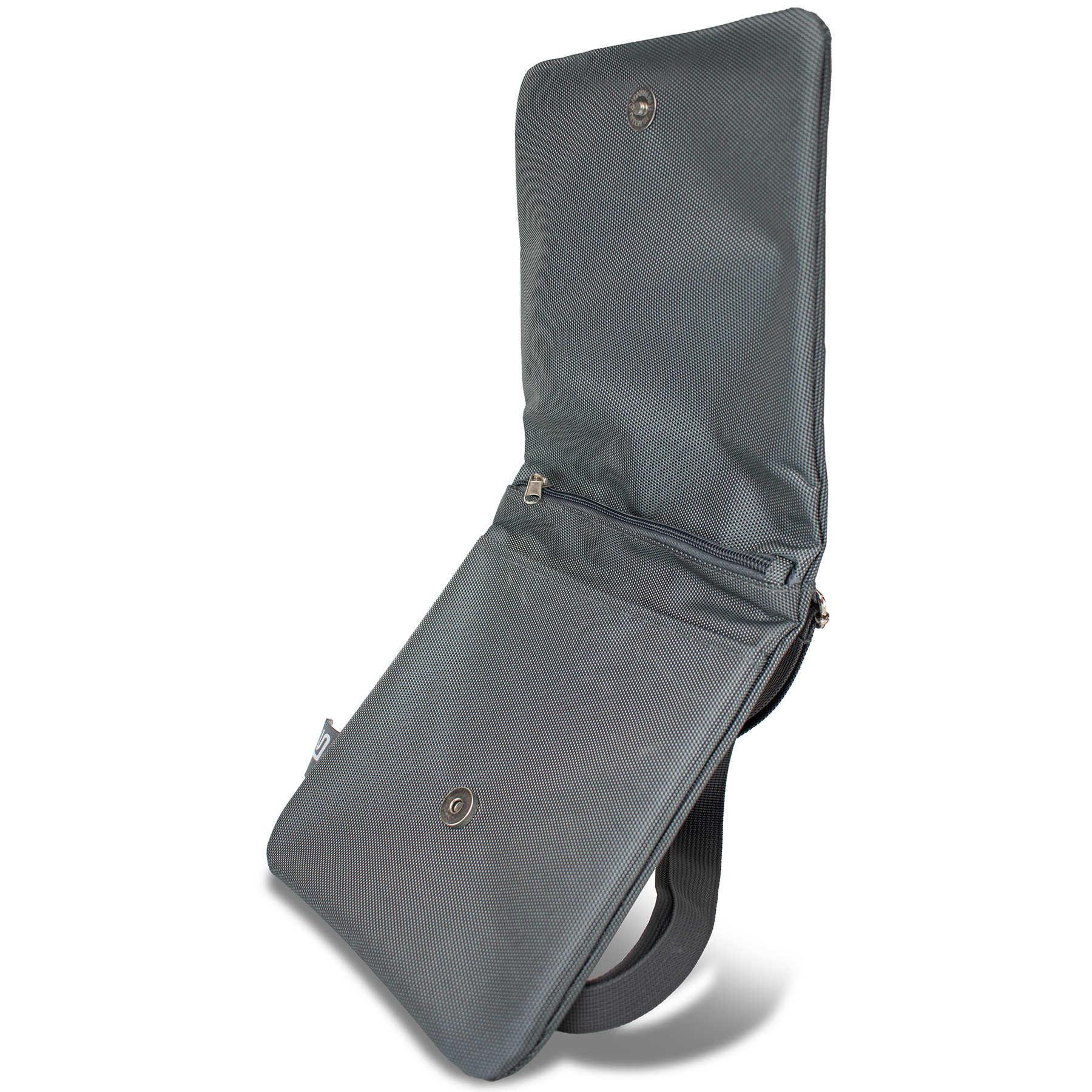 Женская сумка через плечо SEMI LINE 2 л Grey (L2042-3) - фото 4 Женская сумка через плечо SEMI LINE 2 л Grey (L2042-3) - фото 4