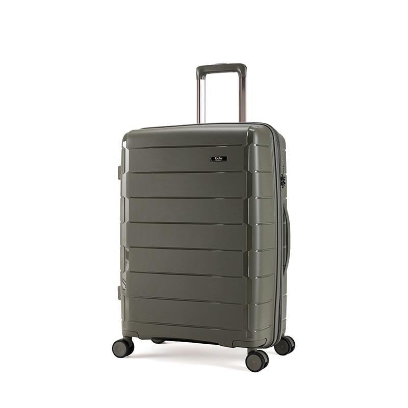 Чемодан с расширением Goby London GB-2322/28 полипропилен 4 колеса замок TSA 110-120 л Khaki (2501294854)