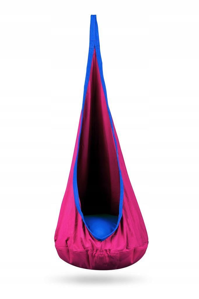 Кресло-качели подвесные NEO-SPORT кокон и подушка Розовый (110003)