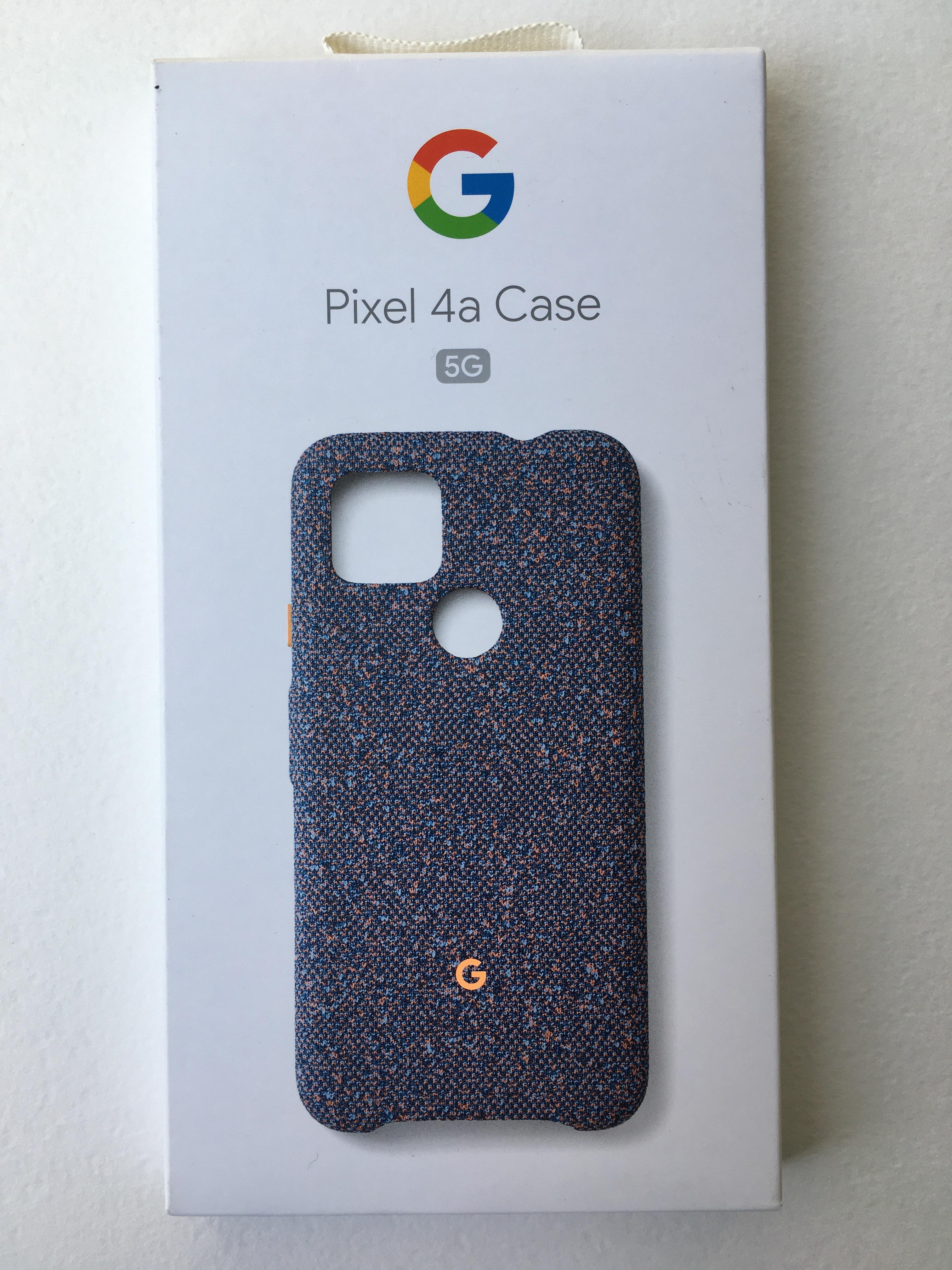 Протиударний чохол Official Fabric Case GA02063 для Google Pixel 4a 5G (6.2") Blue Confetti - фото 5