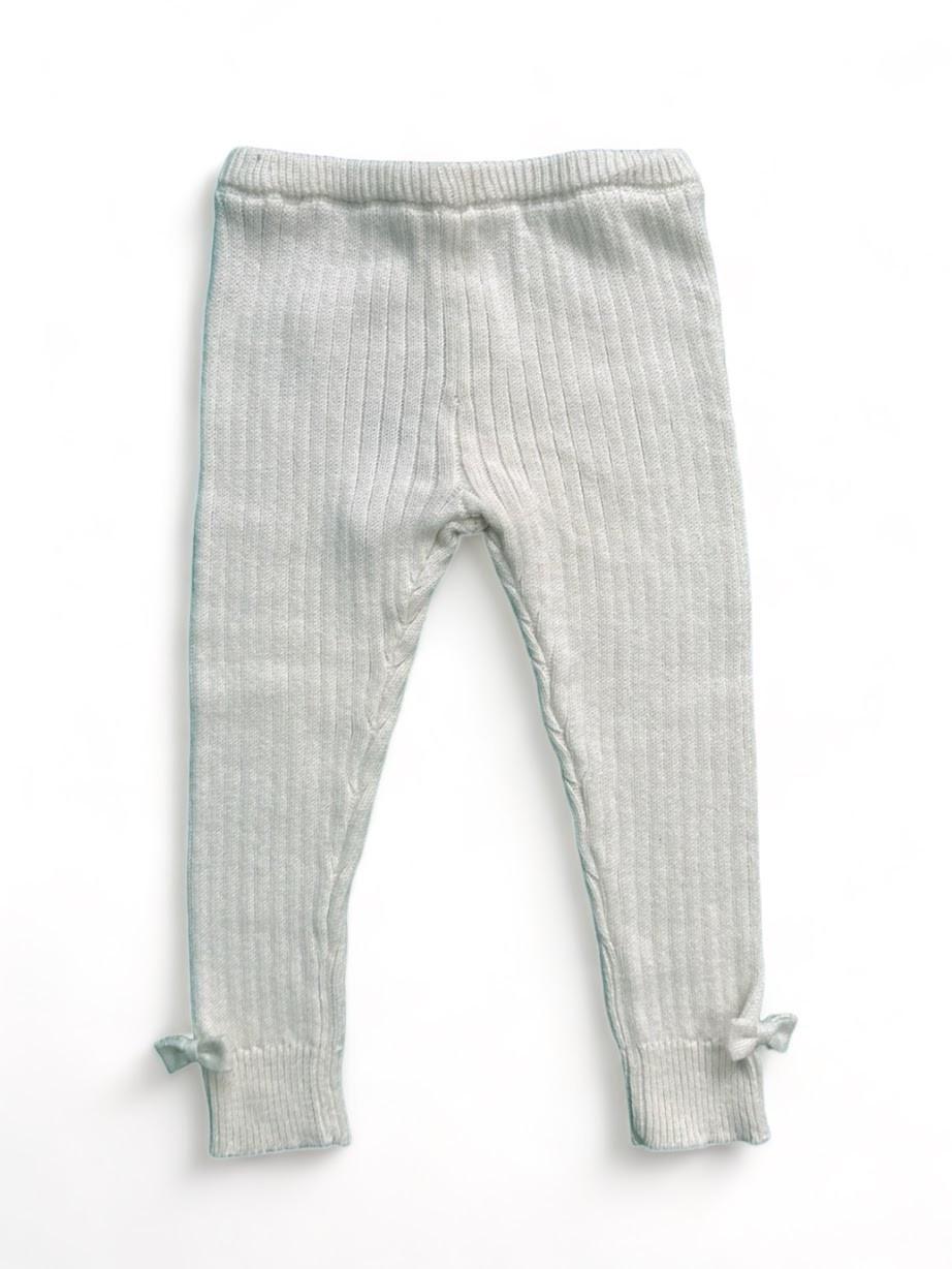 Лосини дитячі Chicco в рубчик в'язані 12-18 міс. 86 см Бежевий (2089553371)