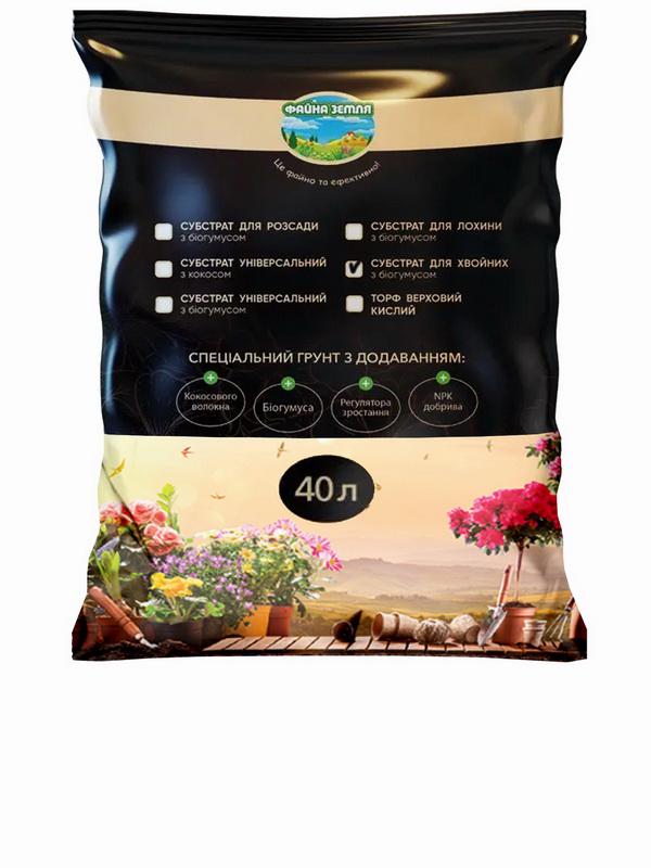 Субстрат Файна земля хвоя 40 л (32526079)