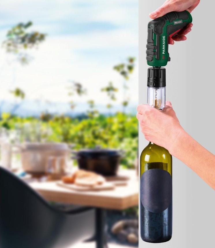 Шуруповерт PARKSIDE PAS 4 D7 с 4 насадками для гриля 4V 10Nm (23758772) - фото 9