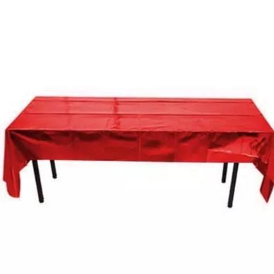 Скатерть клеенка из фольги 270x100 см Красный (35712/5) - фото 2 Скатерть клеенка из фольги 270x100 см Красный (35712/5) - фото 2
