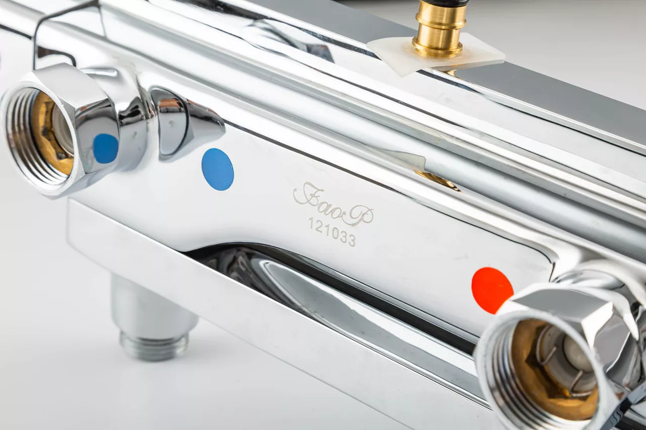 Душова система з термостатом Faop A2409-40 3-режими Хром - фото 4 Душова система з термостатом Faop A2409-40 3-режими Хром - фото 4