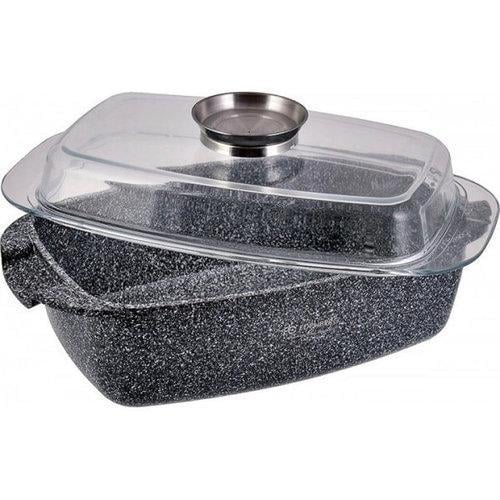 Гусятница с крышкой индукционное дно Edenberg EB-8007 и гранитным покрытием 4,5 л (2530555595)