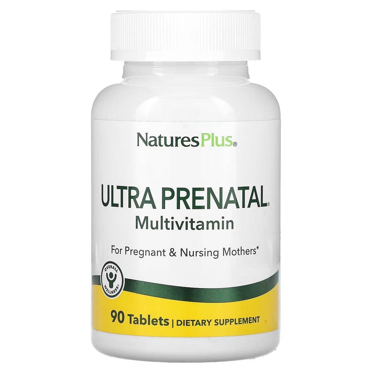 Мультивітаміни Natures Plus Ultra Prenatal Multivitamin Natures Plus 90 таблеток