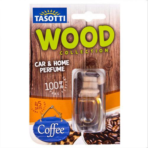 Ароматизатор пробковый на зеркало Tasotti/серия "Wood" Coffеe 7 мл