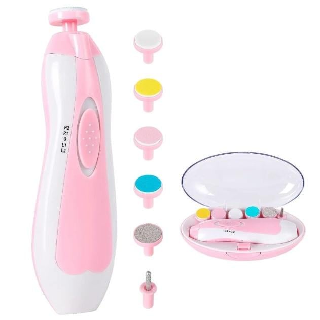 Манікюрний набір для дітей NAIL TRIMMER XL-667 тример для нігтів/полірувальник Рожевий - фото 2 Манікюрний набір для дітей NAIL TRIMMER XL-667 тример для нігтів/полірувальник Рожевий - фото 2