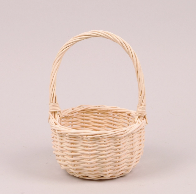 Корзина из лозы круглая (46170)