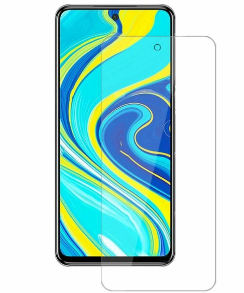 Загартоване захисне скло на Xiaomi Note 9 Pro (отвір під камеру) / Прозоре