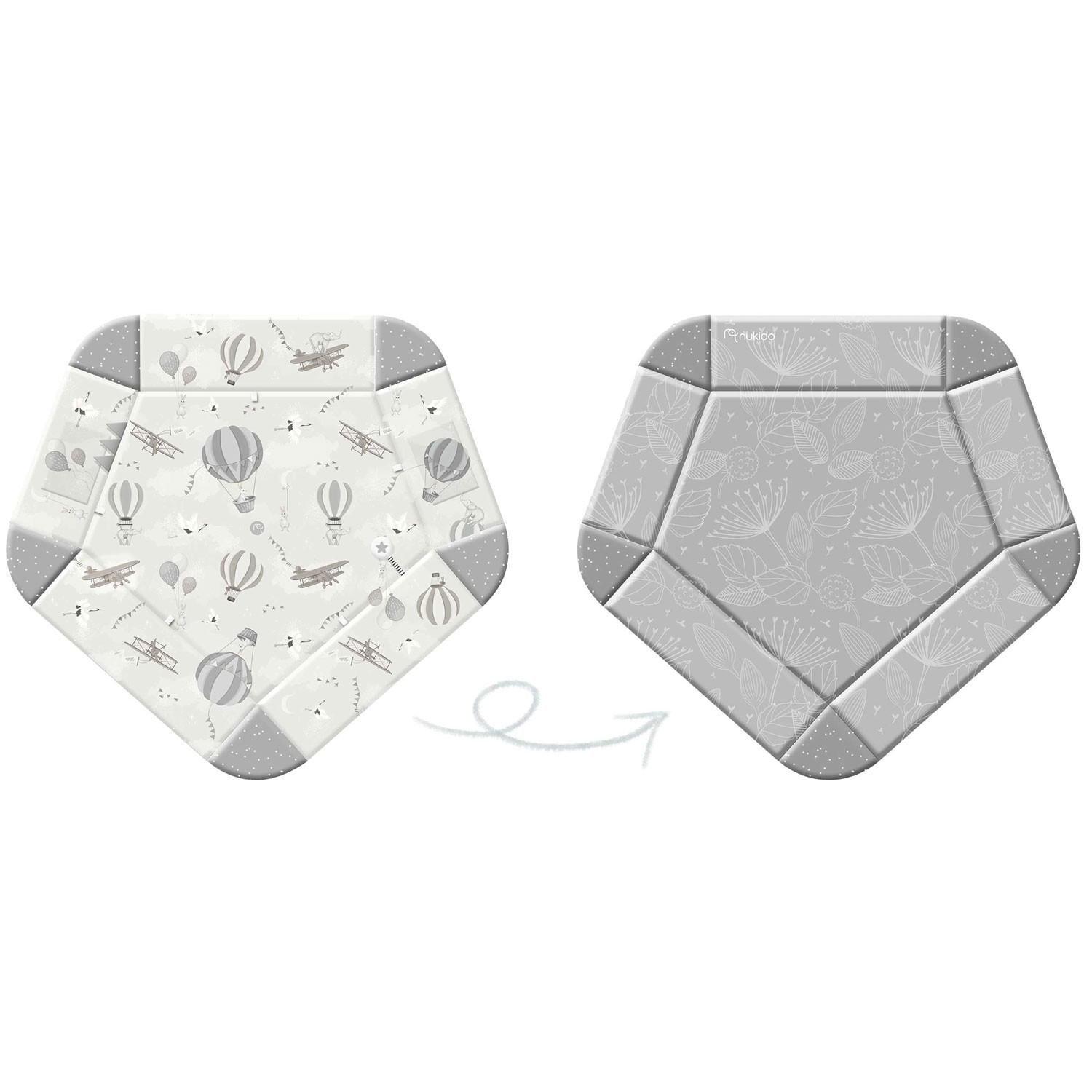 Развивающий коврик Nukido Воздушные шары 100х100 см (431214) - фото 2 Развивающий коврик Nukido Воздушные шары 100х100 см (431214) - фото 2