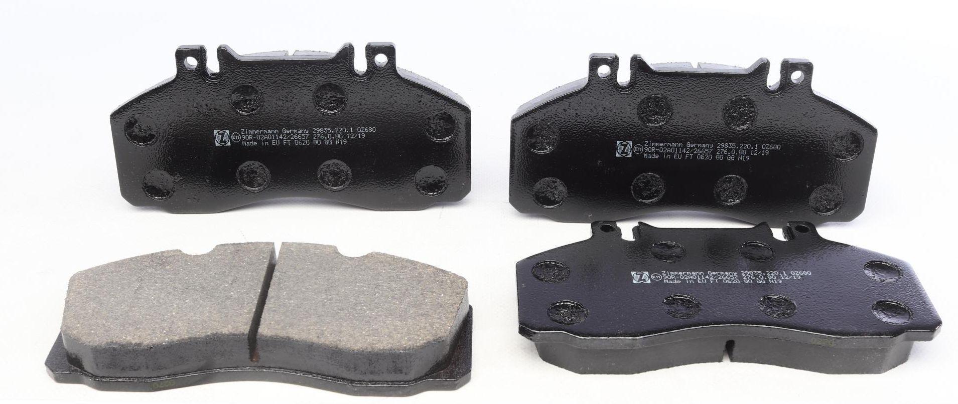 Колодки тормозные передние ZIMMERMANN MB 609-814/Vario 86-Ate (29835.220.1 ZIMMERMANN)