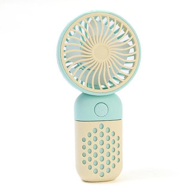 Вентилятор переносний ручний mini Fan Z8 з акумулятором Жовтий (8592B) Вентилятор переносний ручний mini Fan Z8 з акумулятором Жовтий (8592B)