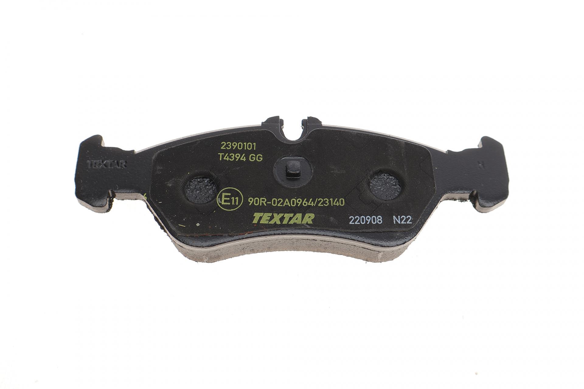 Колодки тормозные задние MB Sprinter 208-316 96-Teves Q+ велика с датчиками -2390101 TEXTAR